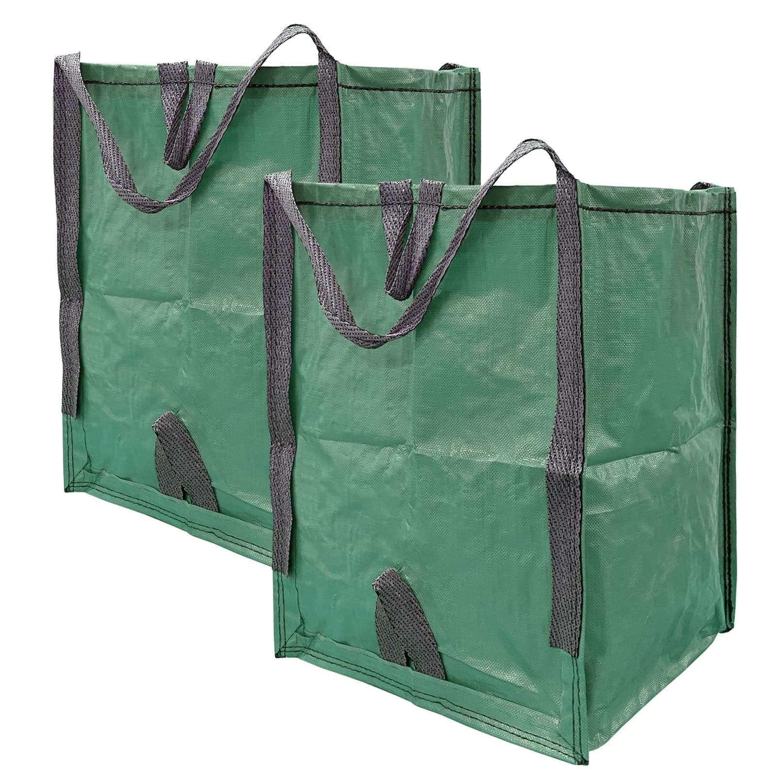 Improvements by Z-EDGE Heavy Duty Home and Yard Bags - 2-pack - Green