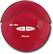Front Standard. iRobot - Roomba Bagless Robotic Vacuum Cleaner - Red.