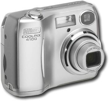 Angle Standard. Nikon - Coolpix 4.0MP Digital Camera.
