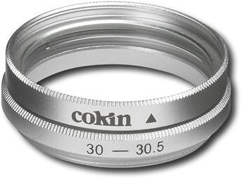 Front Standard. Cokin - 30mm and 30.5mm Camcorder UV Lens Protector.
