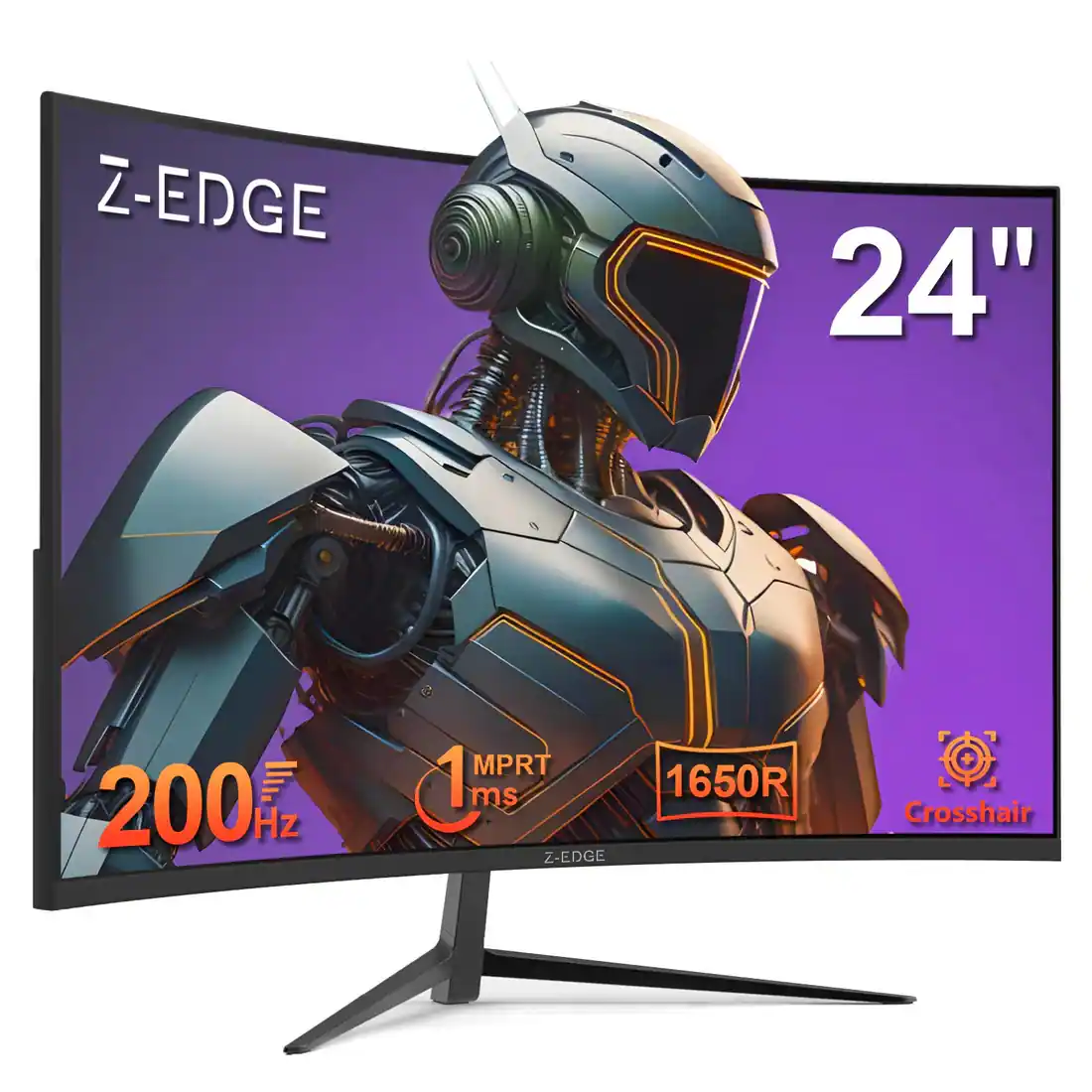 Z-EDGE 24"  
200 Hz  
1 ms  
1MPRT  
1650R  
Crosshair