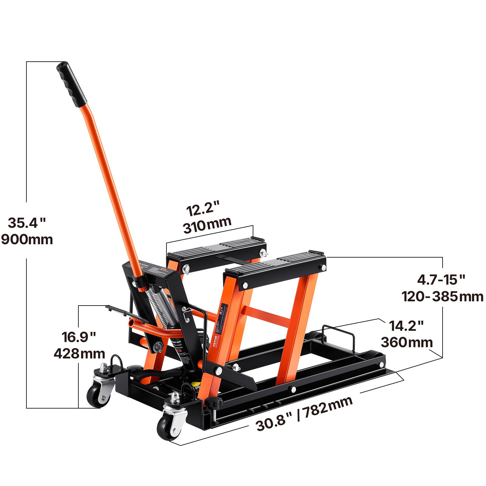 35.4" 900mm  
12.2" 310mm  
4.7-15" 120-385mm  
16.9" 428mm  
14.2" 360mm / 782mm  
30.8"