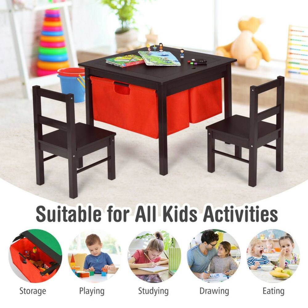 Suitable for All Kids Activities

- Storage
- Playing
- Studying
- Drawing
- Eating