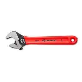 Crescent - Metric and SAE Cushion Grip Adjustable Wrench 10 in. L 1 pc