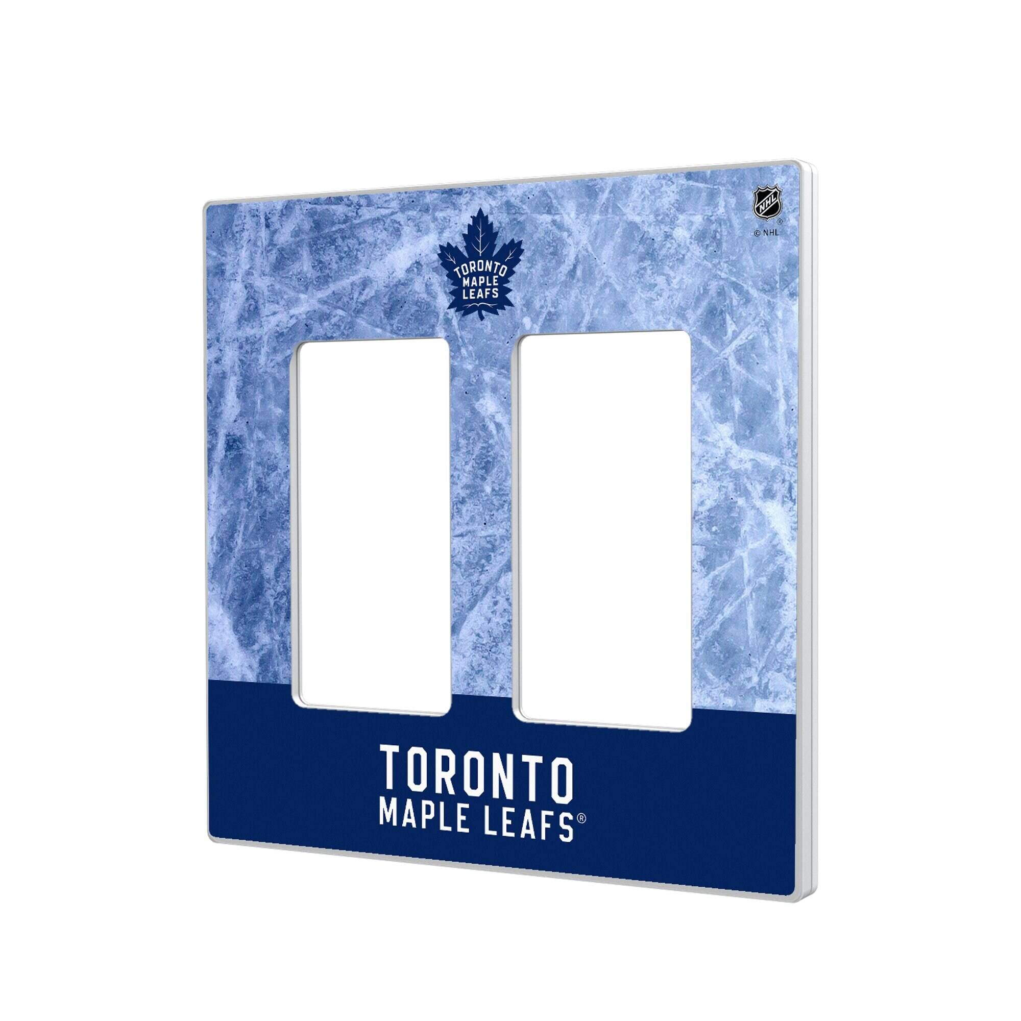Keyscaper - Toronto Maple Leafs Wordmark Double Rocker Lightswitch Plate - Multicolor price history on PriceWatchPro