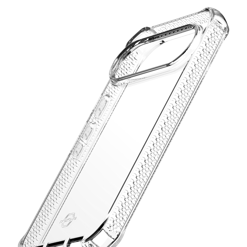 Alt View 5. Itskins - SPECTRUM R // CLEAR Case for Google Pixel 10 Pro XL - Clear.