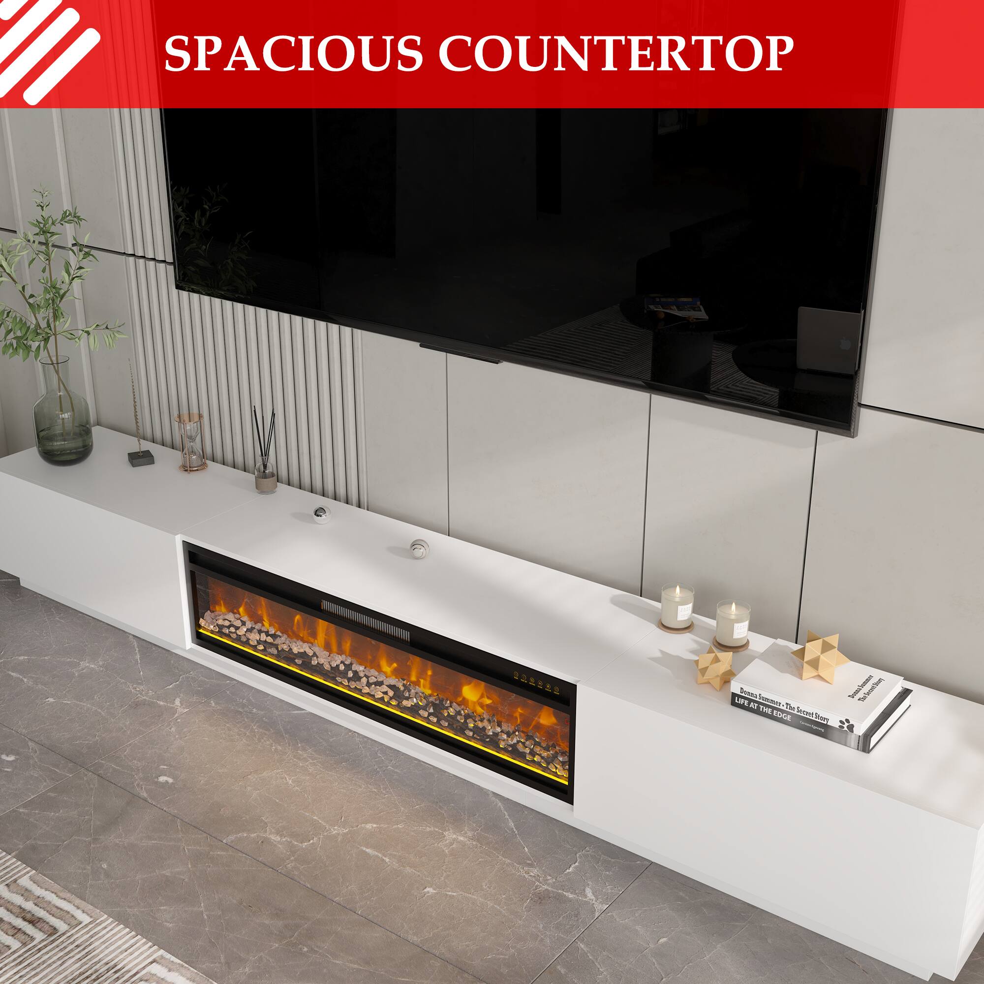 SPACIOUS COUNTERTOP