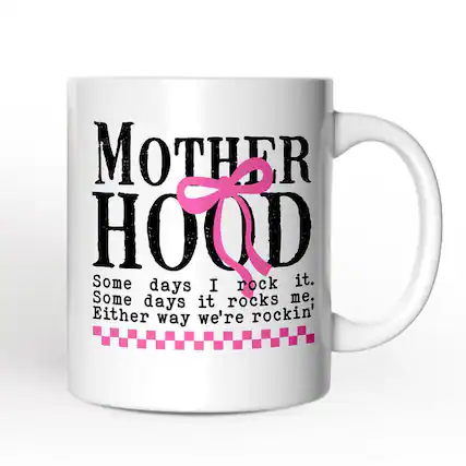 MOTHERHOOD
Some days I rock it.
Some days it rocks me.
Either way we're rockin'