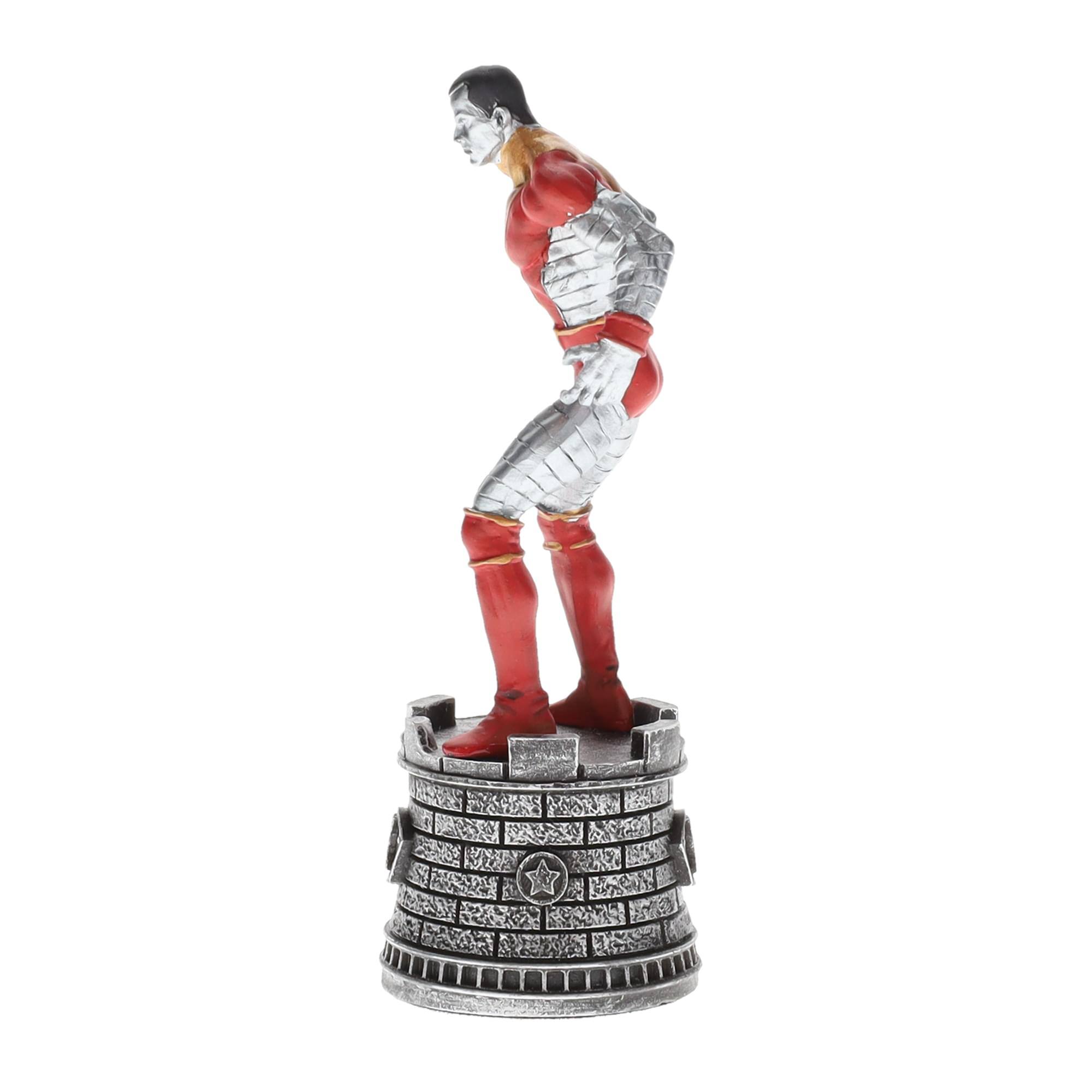 Alt View 10. Marvel - Marvel Chess Collection #35 Colossus (Rook) | Chess Piece Only - Red.