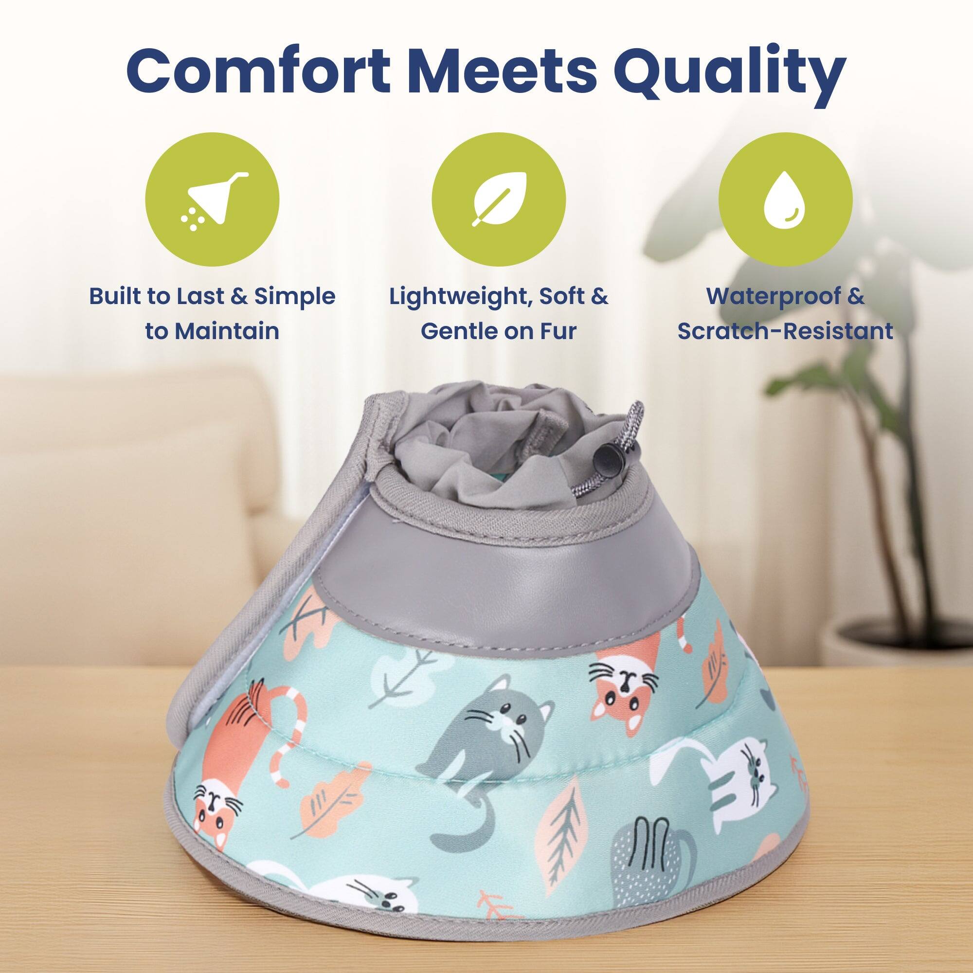 Comfort Meets Quality

Built to Last & Simple to Maintain

Lightweight, Soft & Gentle on Fur

Waterproof & Scratch-Resistant