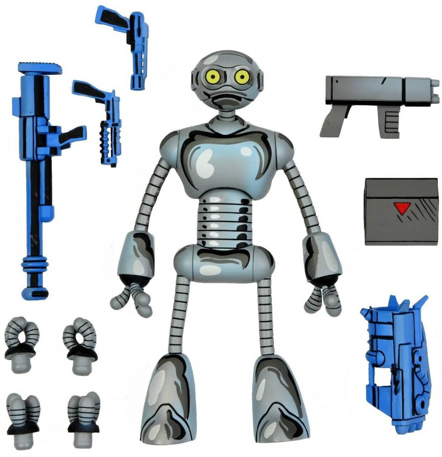 Photos - Action Figures / Transformers NECA  TMNT Mirage Comics Fugitoid 7 Action Figure - Multicolor 634482542422 