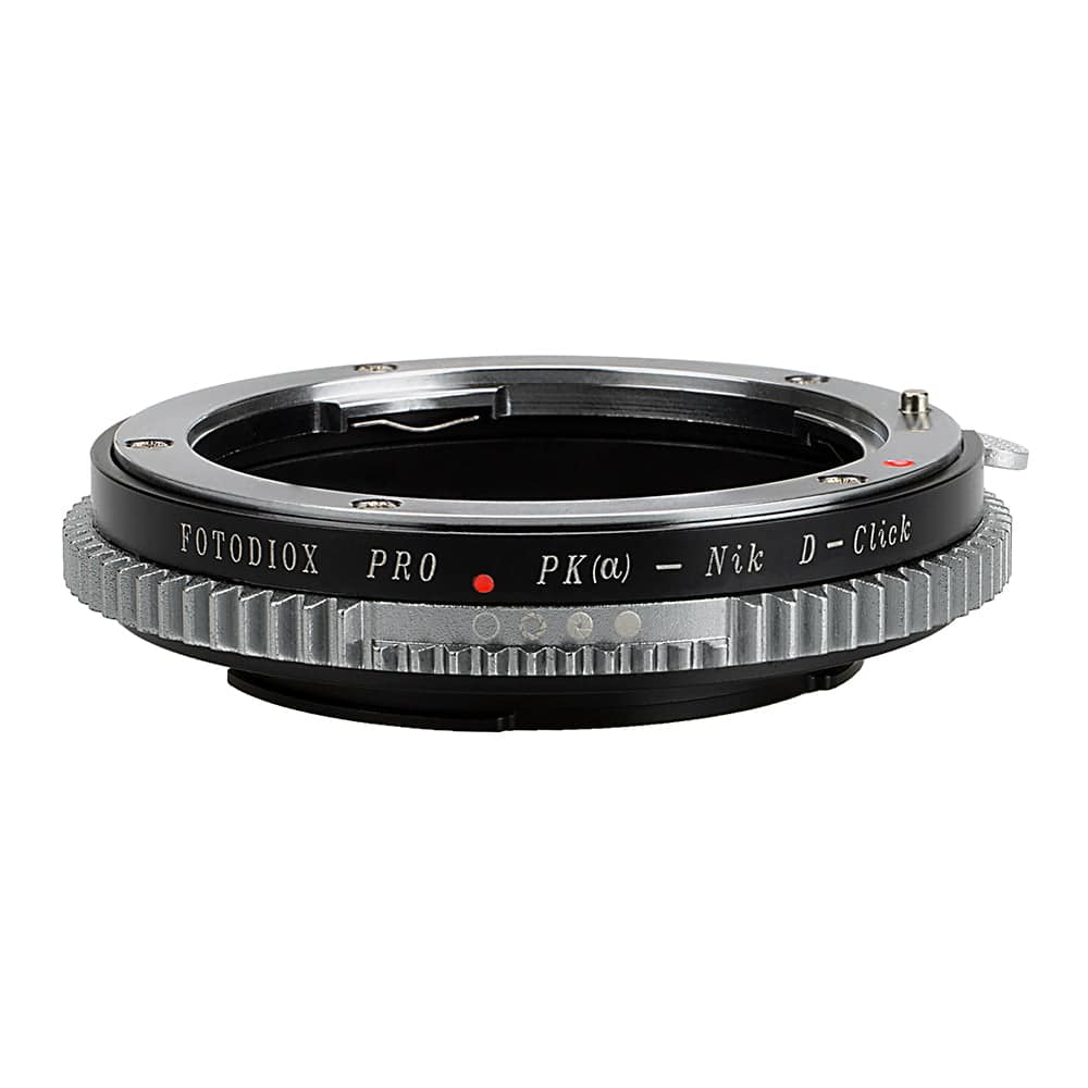 Fotodiox - Pro Lens Adapter - Compatible with Pentax K AF Mount Lenses to fit Nikon F Mount Cameras