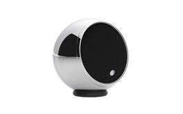Gallo Acoustics - Micro 4" Spherical Full-Range Satellite Speaker – Single - Luxe Chrome