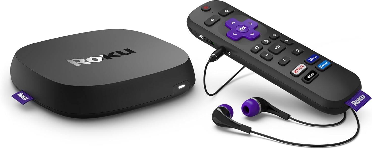 ROKU  
OK  
7 D C  
# * i MII 2 1  
Bisey+ NETFLIX Gumt+ stv+ RoKu Roku
