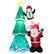 Alt View 12. Costway - 8.7FT Inflatable Christmas Tree with Santa Claus & Snowman & Penguin Blow-up Decoration - Multicolor.