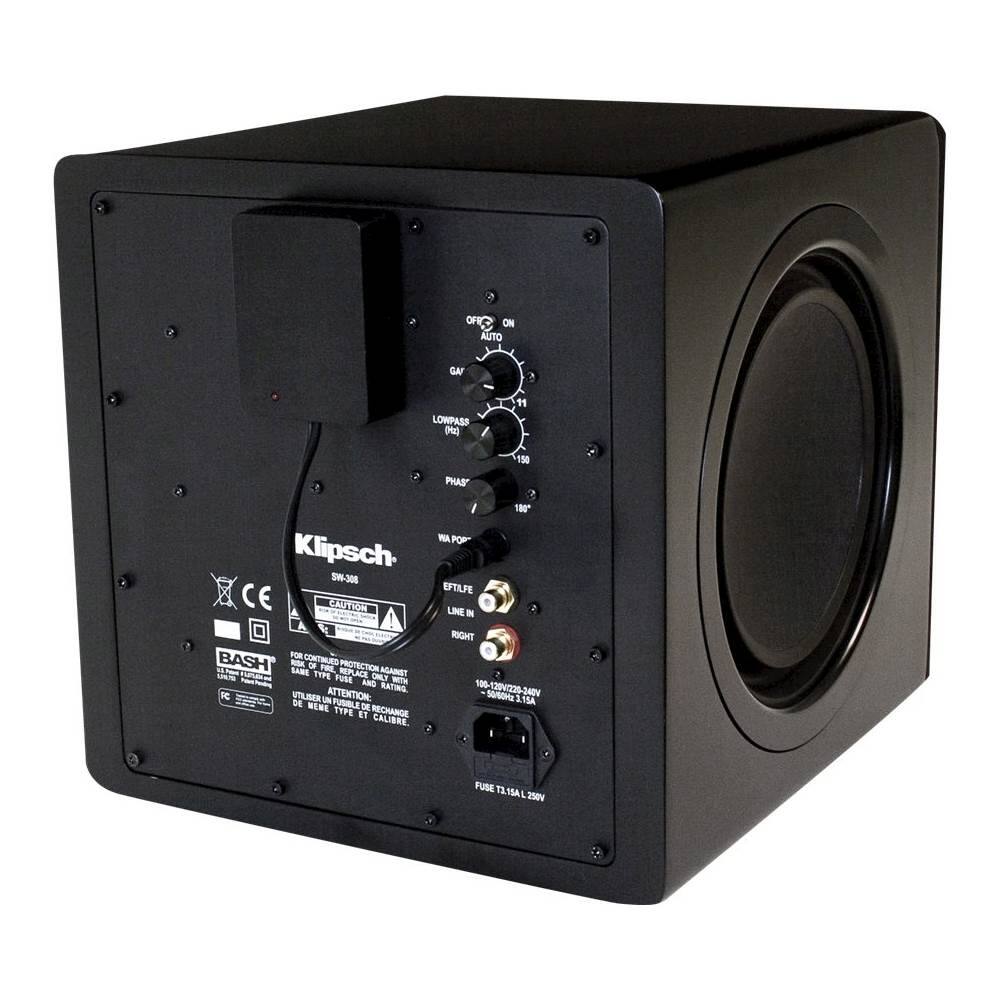 Alt View 11. Klipsch - WA-2 Wireless Subwoofer Kit - Black.