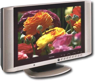Angle Standard. Gateway - 17" Flat-Panel LCD TV w/DVI Input.