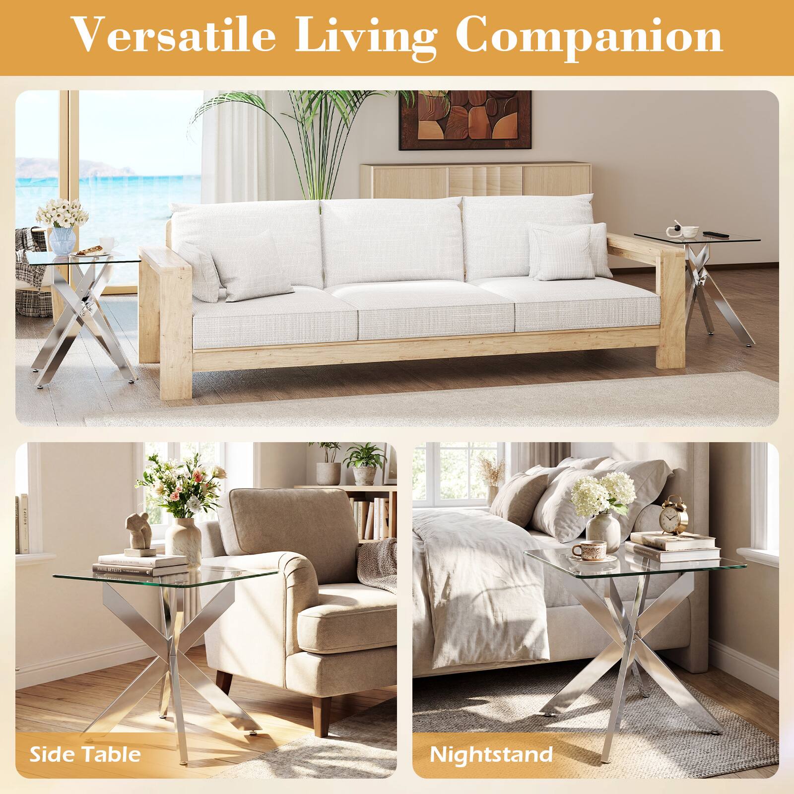Versatile Living Companion

Side Table Nightstand