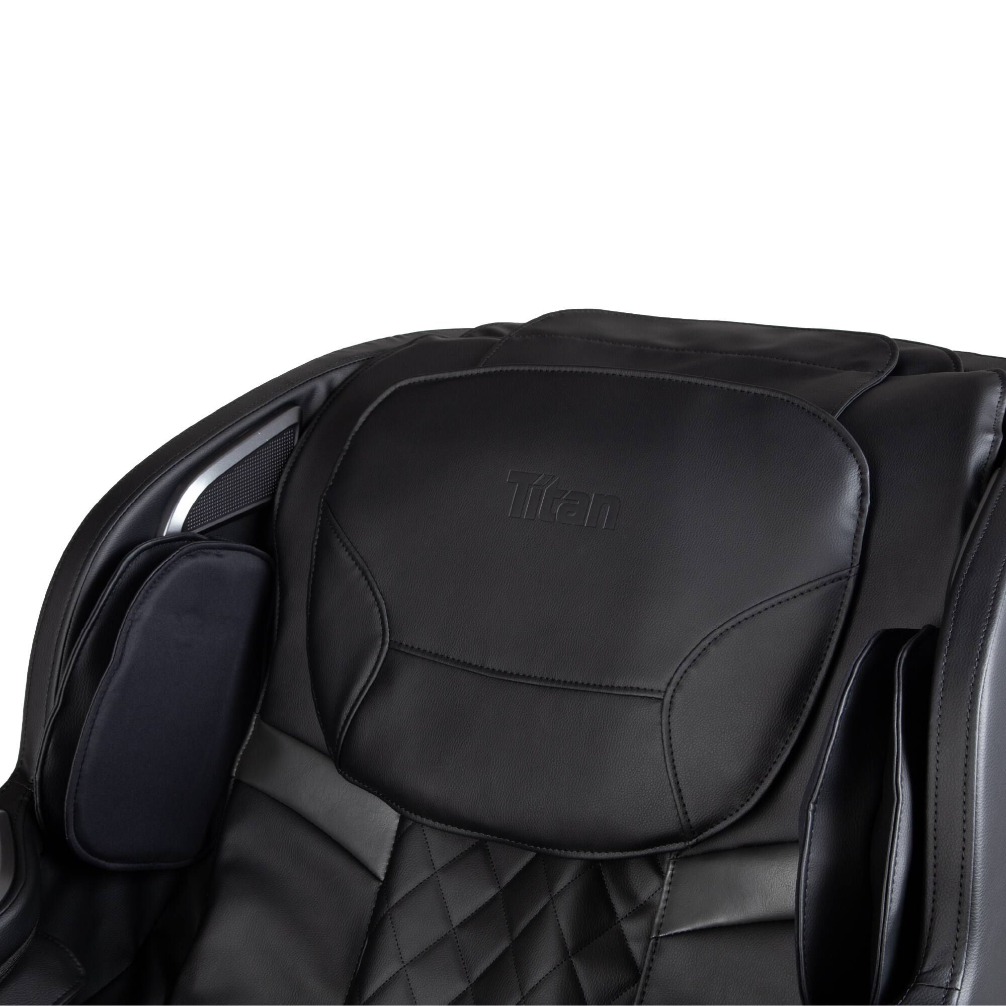 Alt View 1. Titan - Titan Regal Zero Gravity Massage Chair with Heated Rollers - Black.
