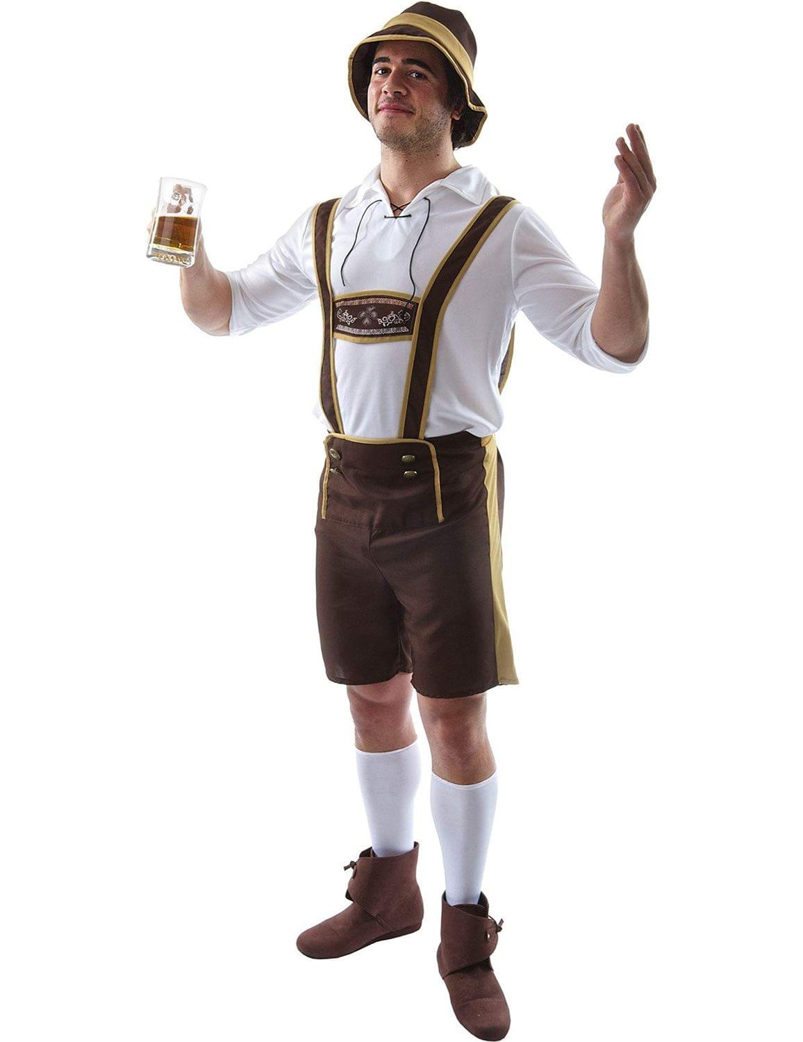 Orion Costumes - Oktoberfest Bavarian German Lederhosen Adult Costume - X-Large - White price history on PriceWatchPro