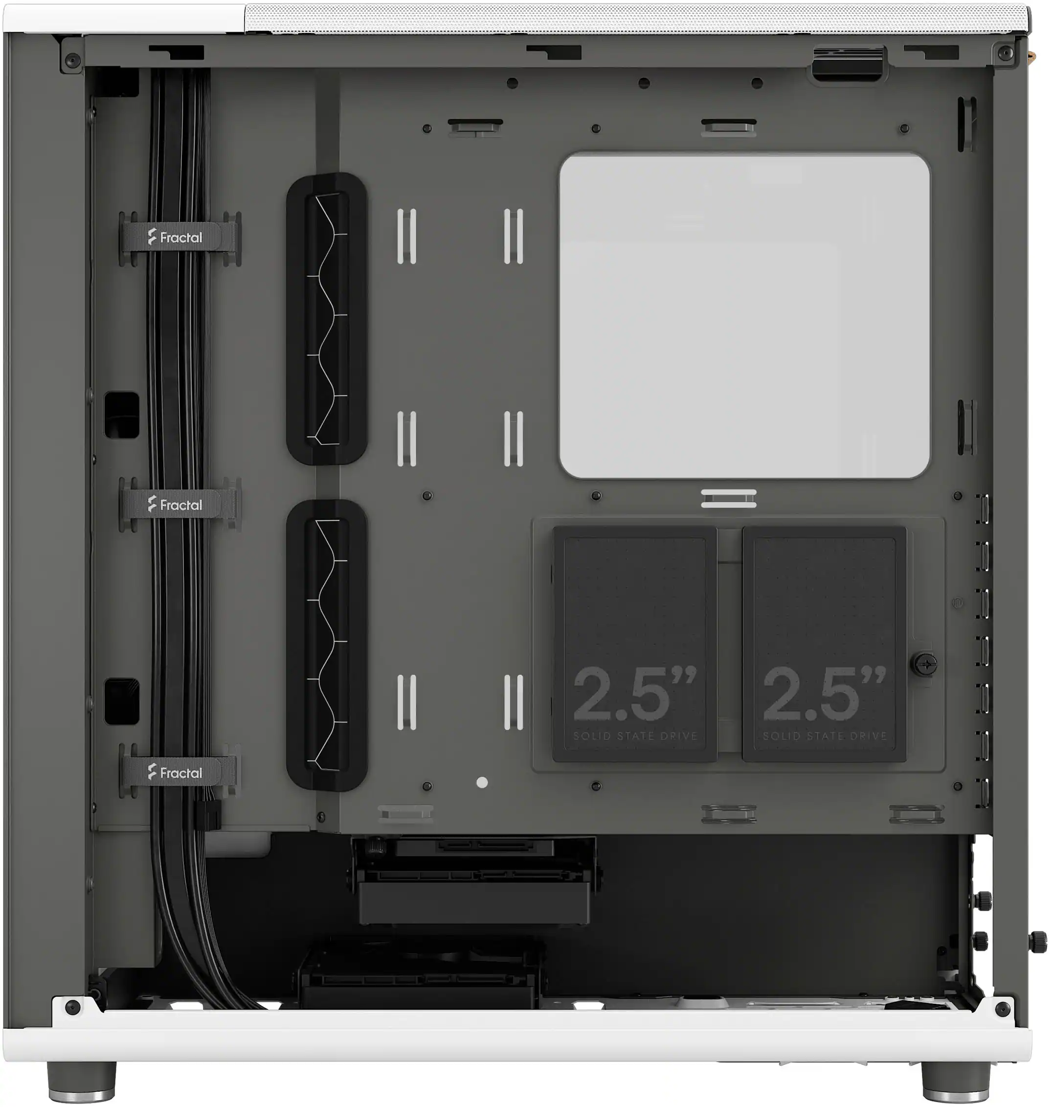 Fractal Design Meshify C Case with 2.5" Solid State Drive
