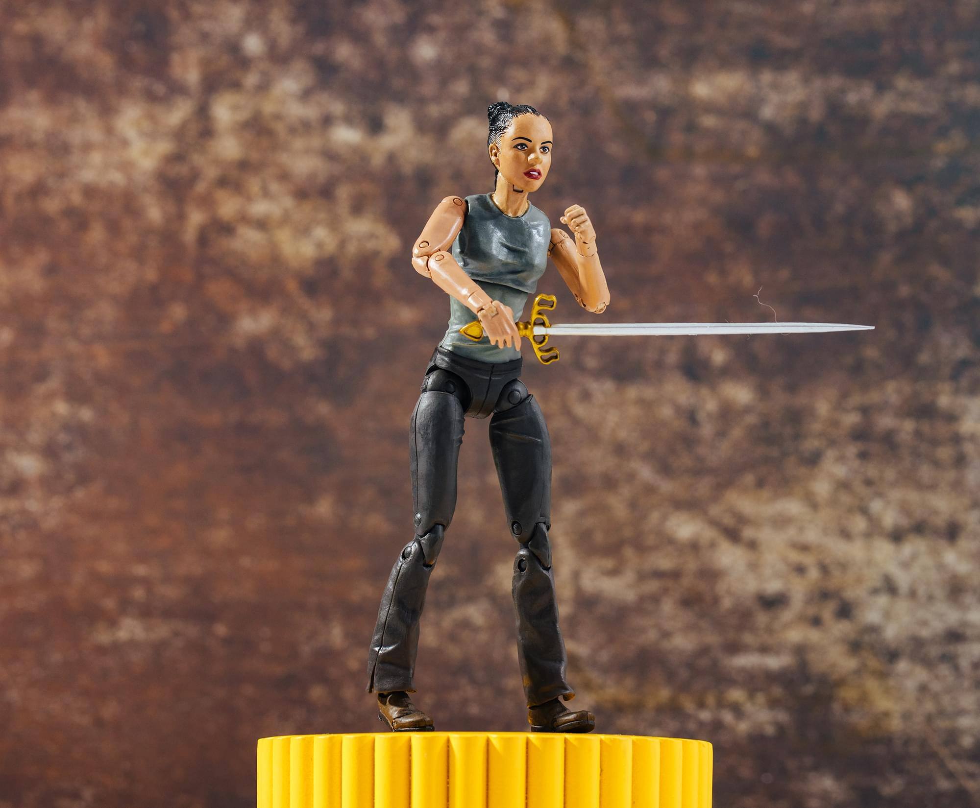 Alt View 4. Diamond Select Toys - Buffy The Vampire Slayer Exclusive 6 Inch Action Figure - Becoming Kendra.