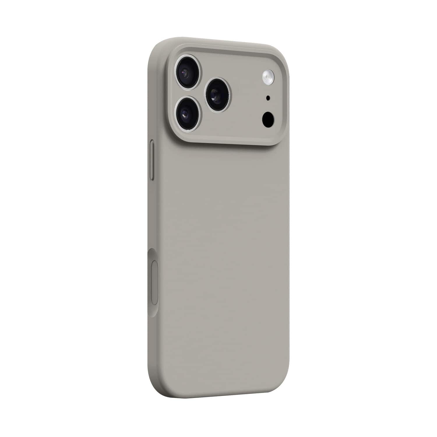 SaharaCase - Apple iPhone 17 Pro Max Case | Ultra Thin Silicone | Smooth Finish | Anti-Slip Grip | Venture Series - Mist Gray