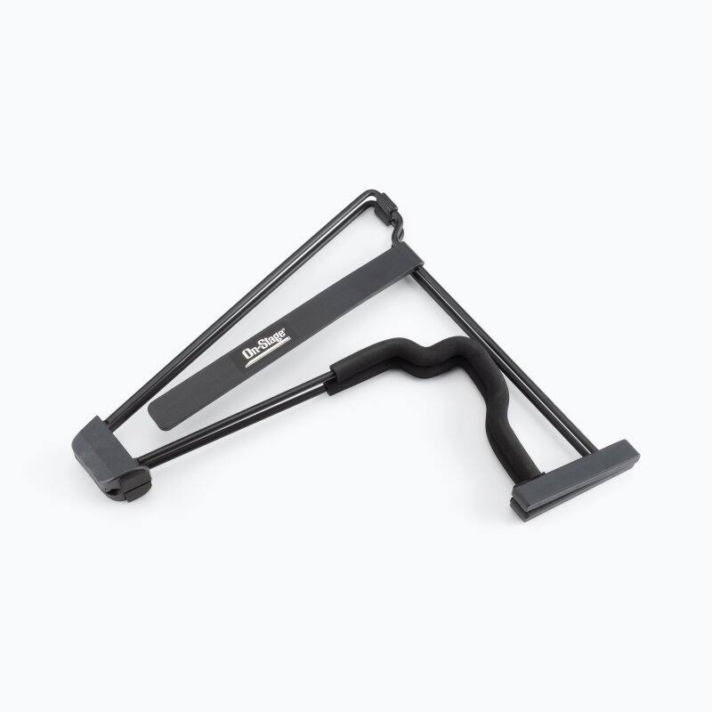 Alt View 8. On Stage Stands - On-Stage GS7655 Folding A-Frame Guitar Stand,Black - Black.