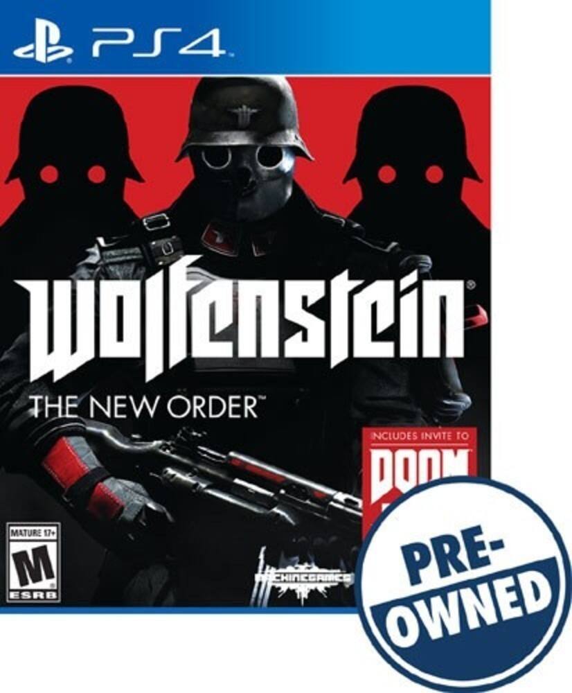 Front. Bethesda - Wolfenstein: The New Order - PRE-OWNED.