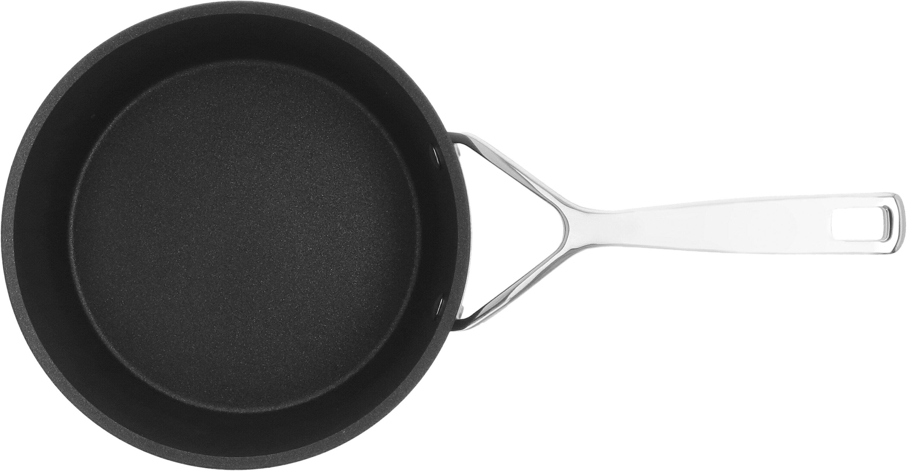 Alt View 3. Demeyere - Demeyere AluPro 2-qt Aluminum Nonstick Saucepan w/ No Lid - Black.