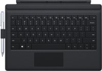 Front Zoom. Microsoft - Type Cover for Surface Pro 3 - Black.