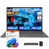 14" OLED 1920x1200 Snapdragon Copilot+PC Backlit Keyboard WiFi 6E 32GB RAM 4TB SSD 1TB Docking AR - T n I Microsoft Windows 11 Pro