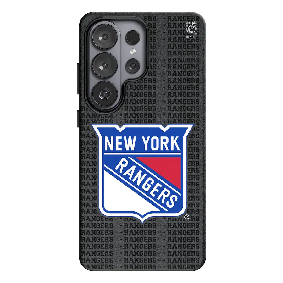 Keyscaper NHL New York Rangers Text Backdrop Galaxy Magnetic Bump Case ...