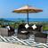 Alt View 3. Costway - 6PCS Patio Rattan Furniture Set Cushion Sofa Coffee Table Ottoman - Black.