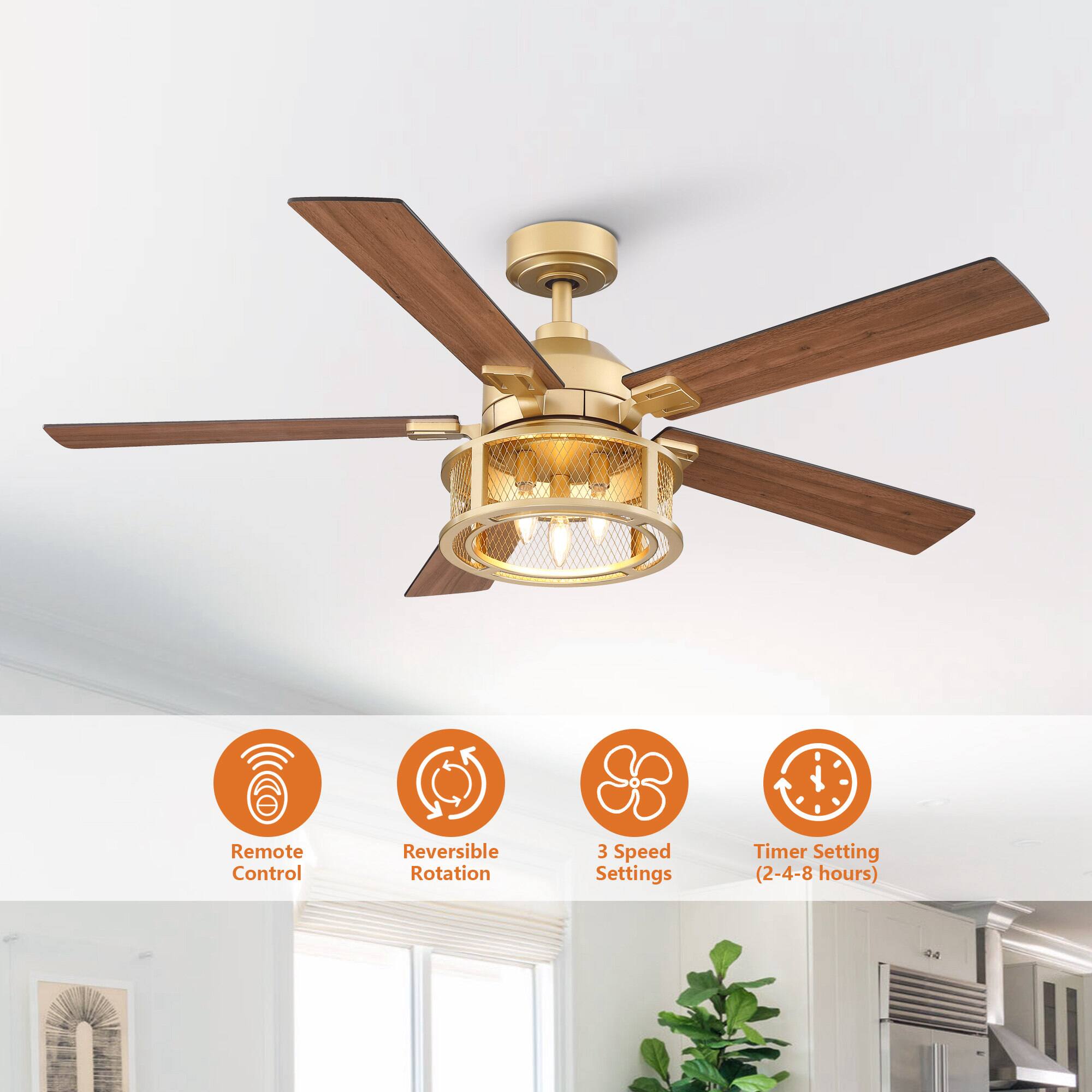 Remote Control  
Reversible Rotation  
3 Speed Settings  
Timer Setting (2-4-8 hours)