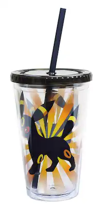 Front. Pokémon - Pokemon Eevee Evolution 18oz Carnival Cup - Clear.