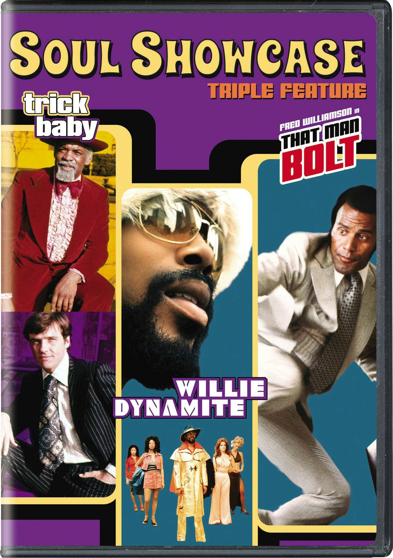 Front. Willie Dynamite/That Man Bolt/Trick Baby (DVD Triple Feature) [DVD].