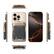 Alt View 7. SUPCASE - MagFlip Magnetic Wallet with Stand - 5-Card Storage, RFID Blocking, and Strong Magnetic Lock - Desert.