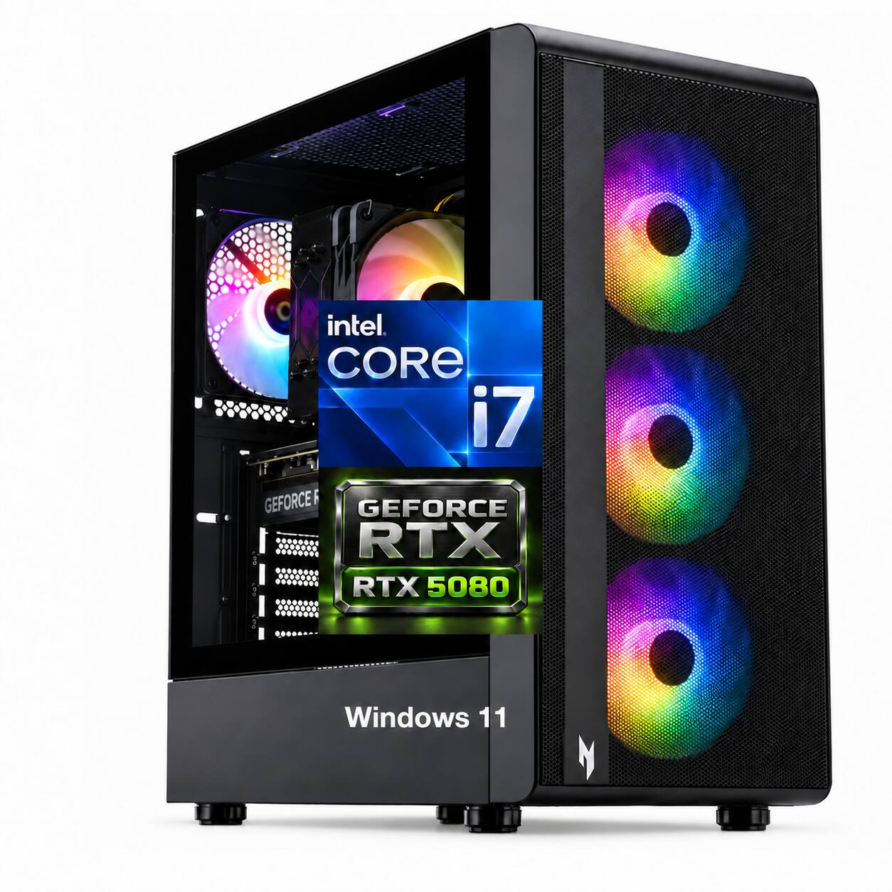 intel CORE i7  
GEFORCE RTX 5080  
Windows 11