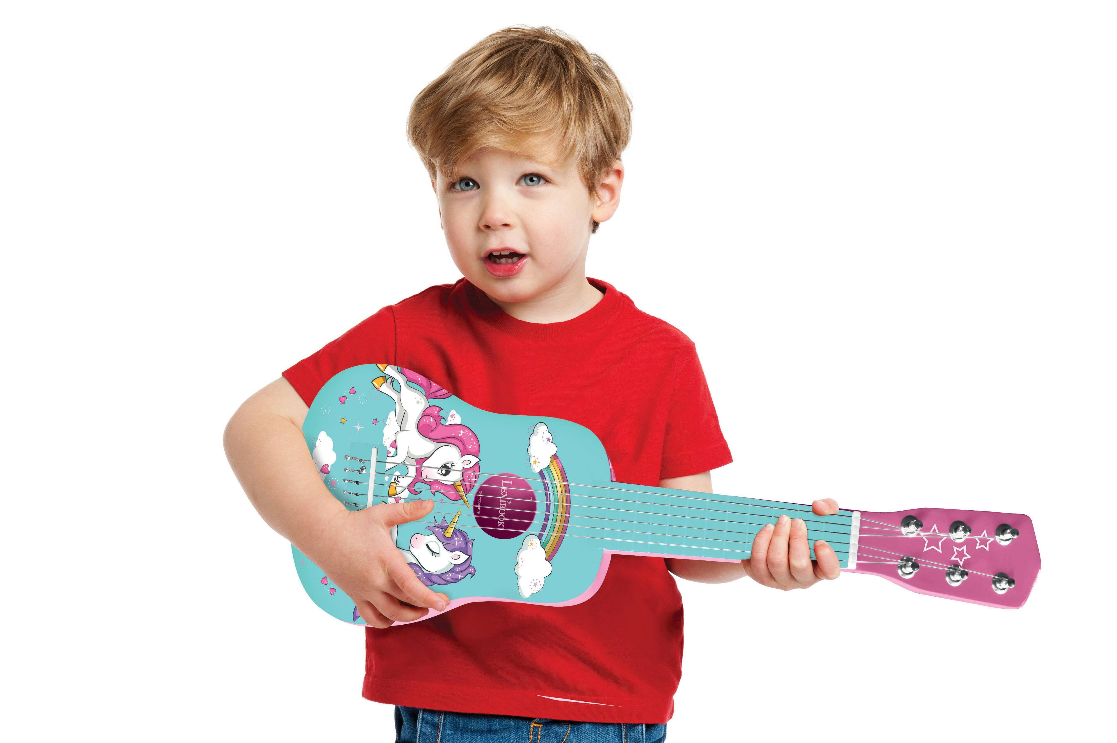 Alt View 9. Lexibook - My First Wooden Guitar Unicorn –.