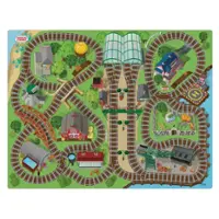 TCG Toys - Imaginmat: Jumbo -Thomas & Friends - Floor Playmat & 1 Toy Car, 47 x 61",Age 3+ - Front_Zoom