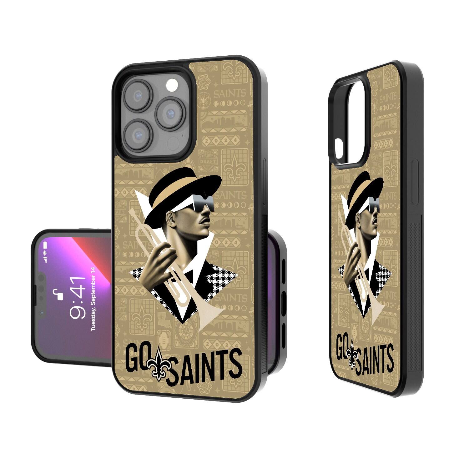 Keyscaper - NFL - New Orleans Saints iPhone Bump Case - 14 Pro - Black price history on PriceWatchPro