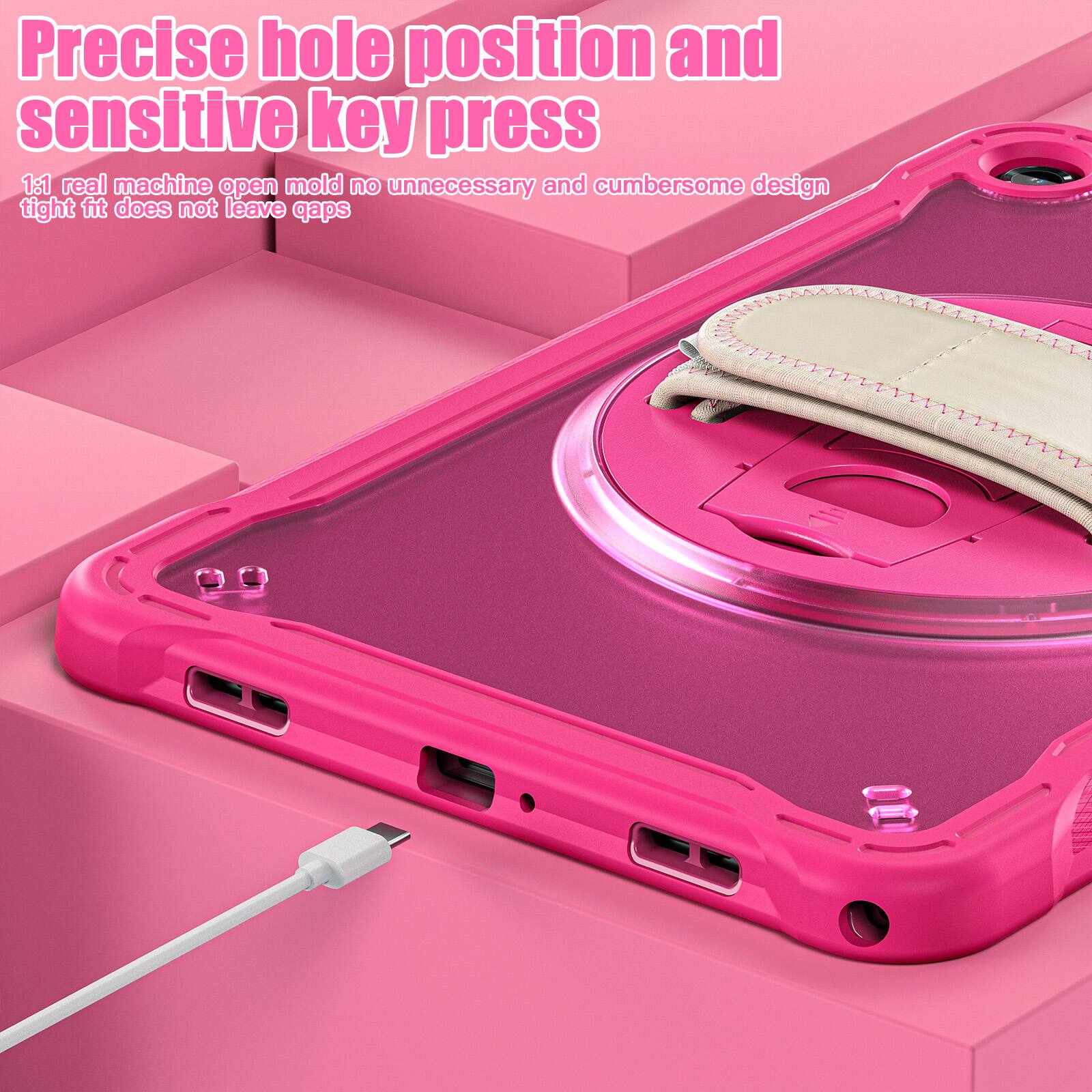 Precise hole position and sensitive key press  
1:1 real machine open mold no unnecessary and cumbersome design tight fit does not leave gaps