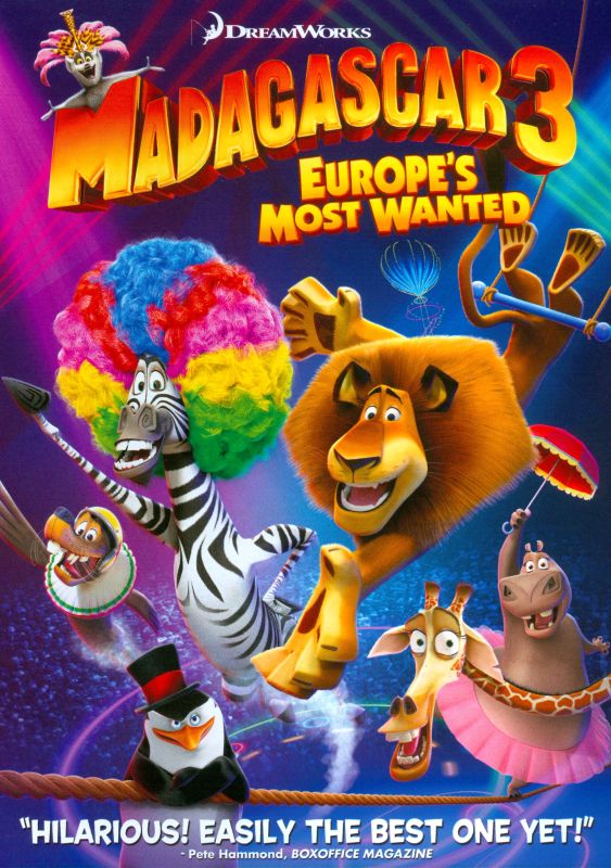 Best Buy: Madagascar 3: Europe's Most Wanted [DVD] [2012]