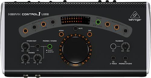 Front Standard. Behringer - XENYX CONTROL1USB Studio Control and Communication Center.
