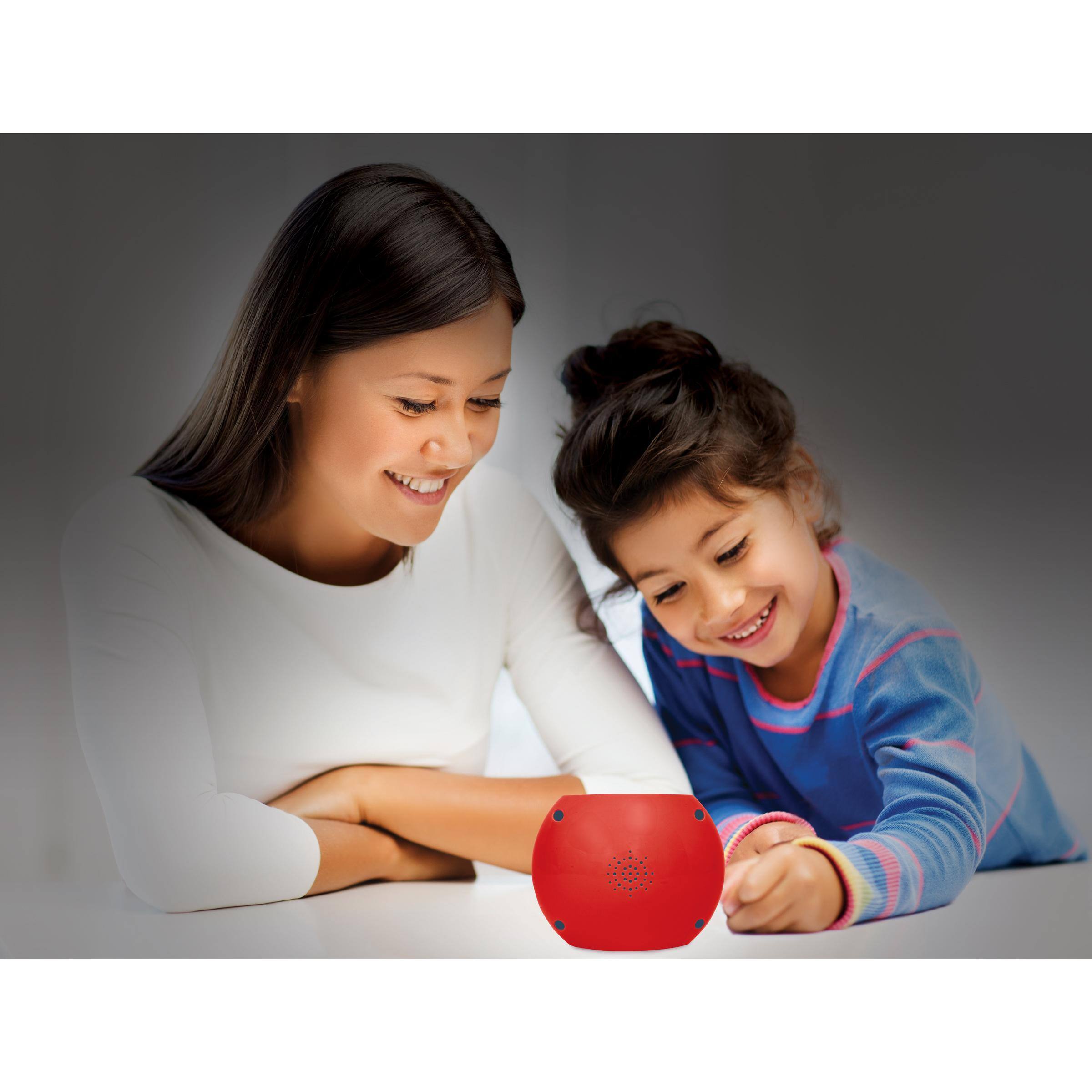 Alt View 3. Lexibook - Miraculous Projector Alarm Clock with Timer - RED.