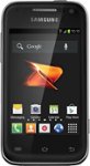 Front Standard. Boost Mobile - Samsung Galaxy Rush No-Contract Cell Phone - Black.