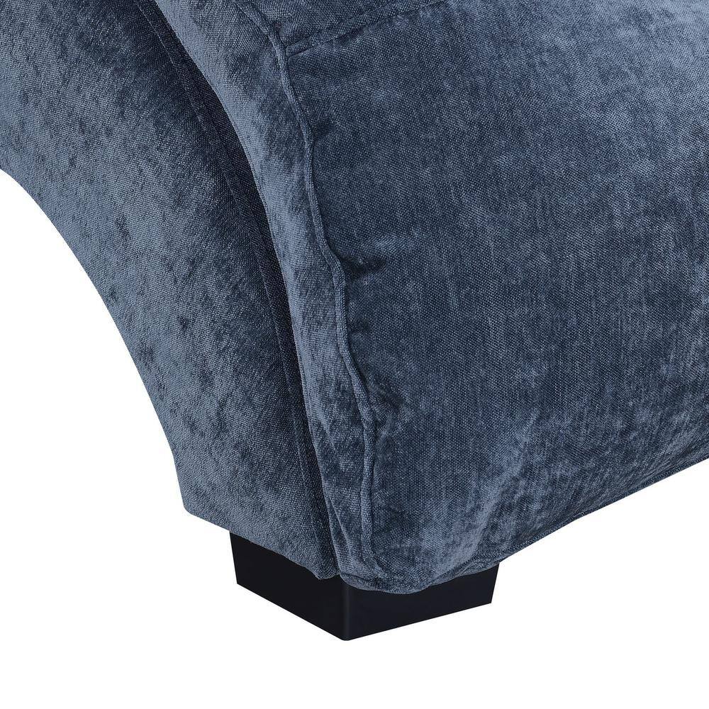 Alt View 2. Picket House Furnishings - Picket House Furnishings Paulson Chaise Lounge - Slate.