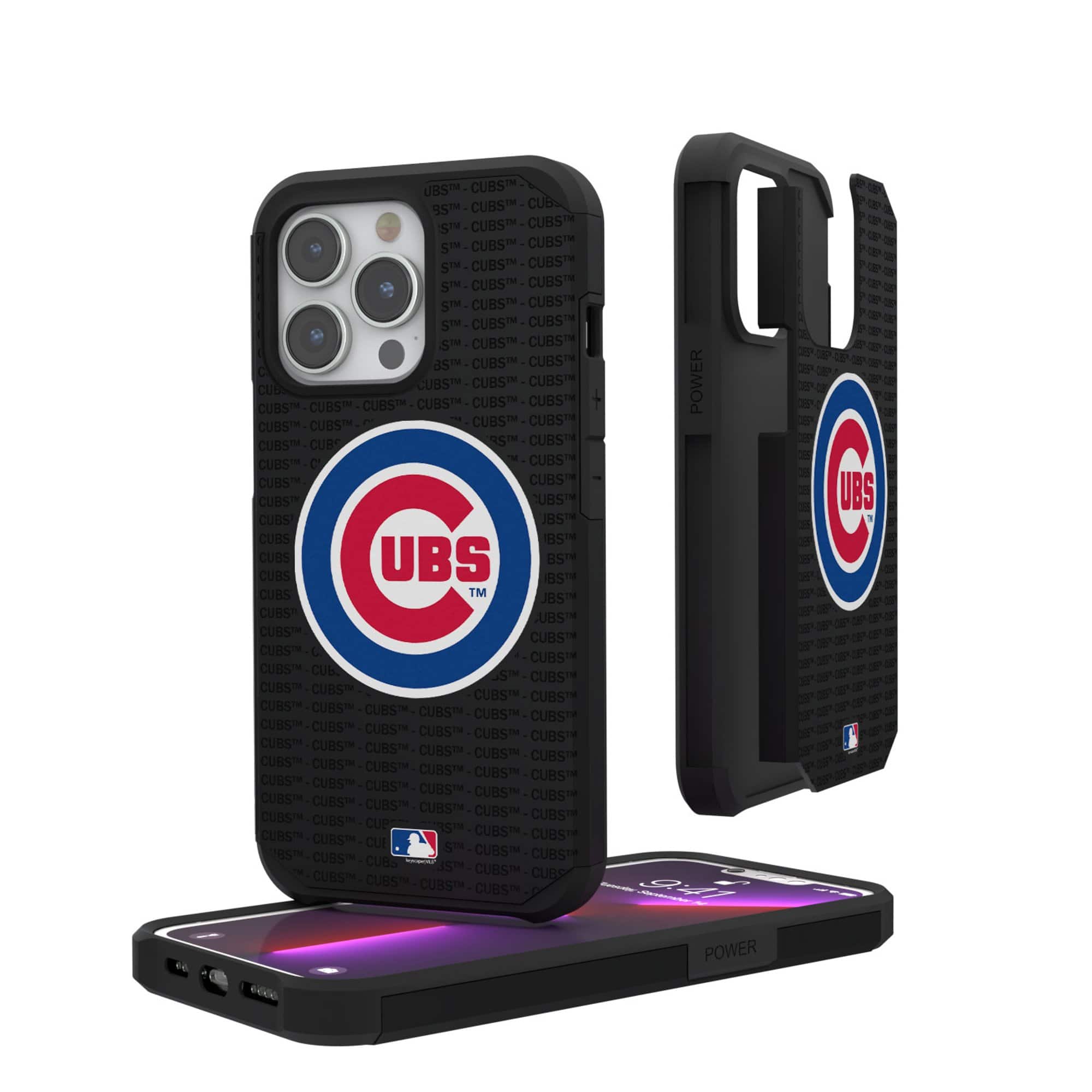 Keyscaper - MLB - Chicago Cubs iPhone Text Backdrop Rugged Case - 12 mini/13 mini - Multicolor price history on PriceWatchPro