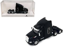 HO Logistics Replicas - Peterbilt 579 Sleeper Cab 1/87 (HO) Plastic Model Car by HO Logistics - Black